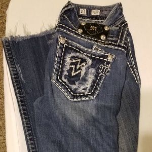 ☯️☮➡️ SOLD ⬅️☮☯️  women's Miss Me Jeans